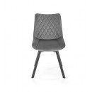 Стул HALMAR K520 темно-серый/черный, поворотный